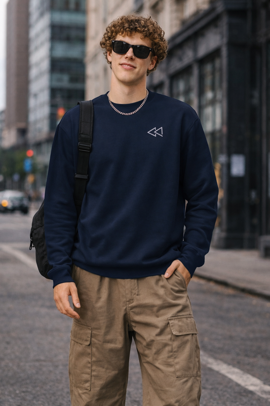 Unisex organic mid-weight sweatshirt